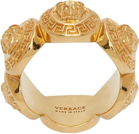 versace ring copy|Versace rings for women.